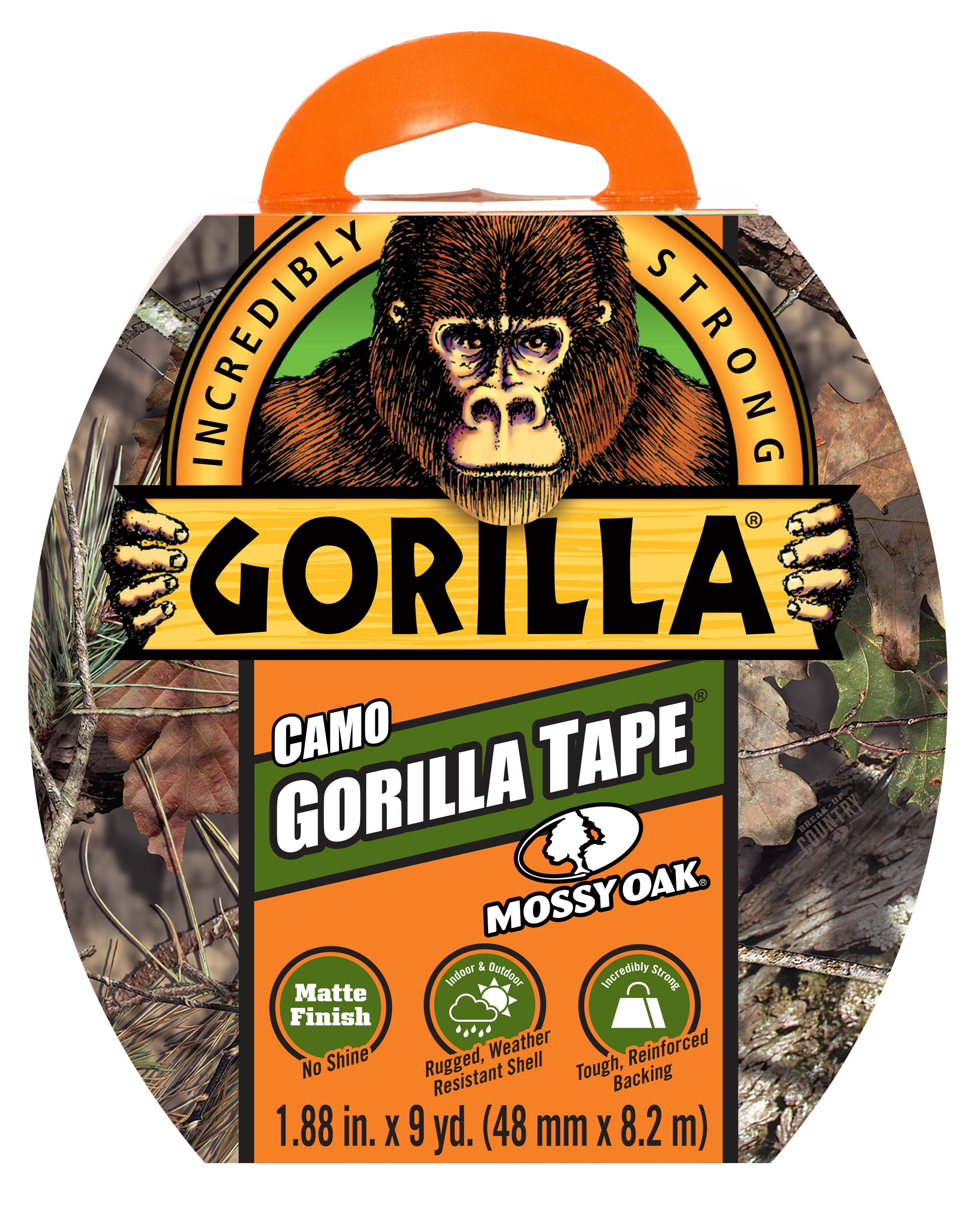 Gorilla Tape, 9yd. Mossy Oak Camo
