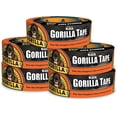 thumbnail image 1 of Gorilla Tape Black Duct Tape - Heavy Duty - 5 Pack, 1.88 In x 35 Yd, Black, 1 of 6