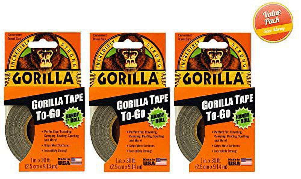 Gorilla Tape ToGo, 3 Pack