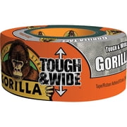 Gorilla Tough and Wide Silver Duct Tape, 2.88" x 30 Yard, Pack of 1