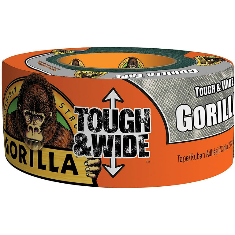 Gorilla Tough and Wide White Duct Tape 2.88-in x 25 Yard(s) in the