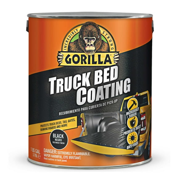 Gorilla Truck Bed Liner Coating Pre-Mixed Ready to Apply - Gallon