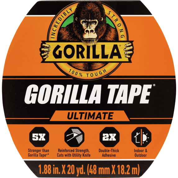 Gorilla Ultimate Tape - Single Pack — Residential Use, Standard Application