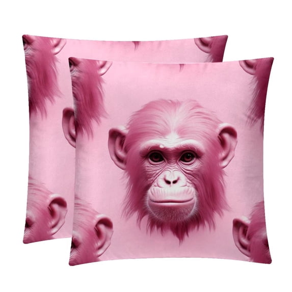 Gorilla Velvet Bed Pillow Set with Unique Patterns in Sizes 16x16, 18x18, and 20x20 Inches - Includes 2 Chair Pillow Covers,Bed Pillow for Any Occasion