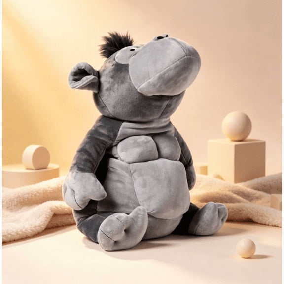 Gorilla Weighted Plush Kids' Throw Pillow,Fluffy Gorilla Stuffed Plush Comfort Snuggle Toy Birthday Holiday Gift for Kids
