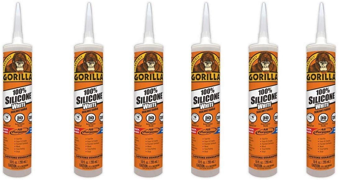 https://i5.walmartimages.com/seo/Gorilla-White-100-Percent-Silicone-Sealant-Caulk-Waterproof-and-Mold-Mildew-Resistant-10-ounce-Cartridge-White-Pack-of-6_602ff3bc-a8fc-464d-b488-6c8f8a1b95d0_1.e561039e16083a7ec2c50bdbe17c3b69.jpeg
