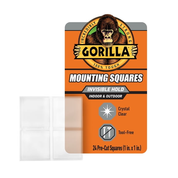 Gorilla White Foam Mounting Squares