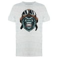 thumbnail image 1 of Gorilla With A Pilots Helmet Tee Men's -Image by Shutterstock, 1 of 2