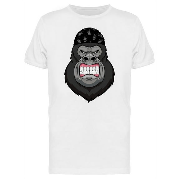 Gorilla With Bandana Tee Men's -Image by Shutterstock