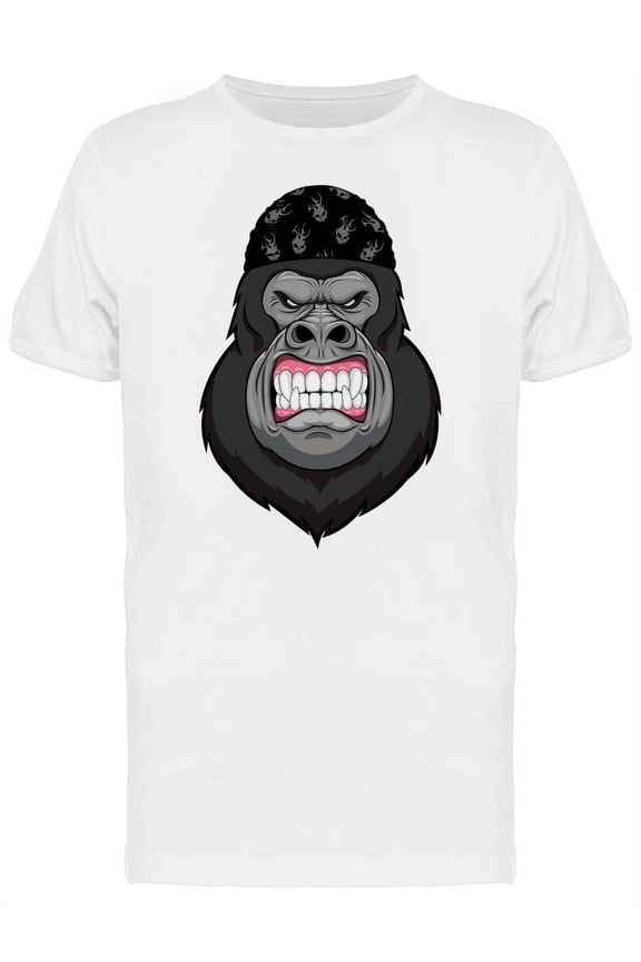 Gorilla With Bandana Tee Men's -Image by Shutterstock