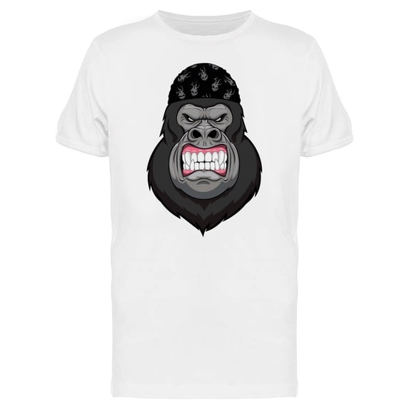 Gorilla With Bandana Tee Men's -Image by Shutterstock