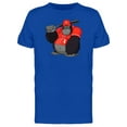 thumbnail image 1 of Gorilla With Baseball Garments T-Shirt Men -Image by Shutterstock, Male Medium, 1 of 2