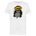 thumbnail image 1 of Gorilla With Dreadlocks T-Shirt Men -Image by Shutterstock, Male 3X-Large, 1 of 2