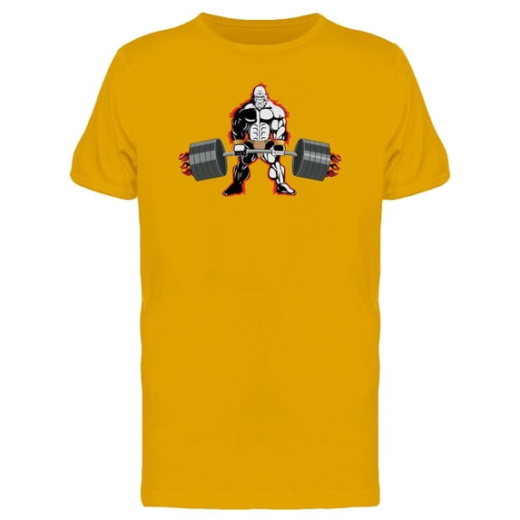 Gorilla With Red Aura Lifting Tee Men's -Image by Shutterstock