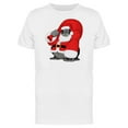 thumbnail image 1 of Gorilla With Santa Costume T-Shirt Men -Image by Shutterstock, Male Medium, 1 of 2