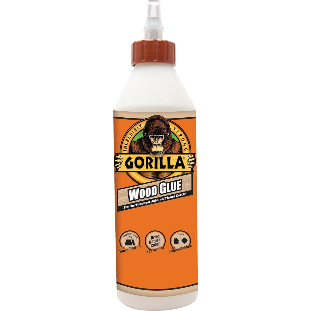 Gorilla Glue Wood Glue - Liquid Adhesive - 2-Pack, 18 oz Bottles