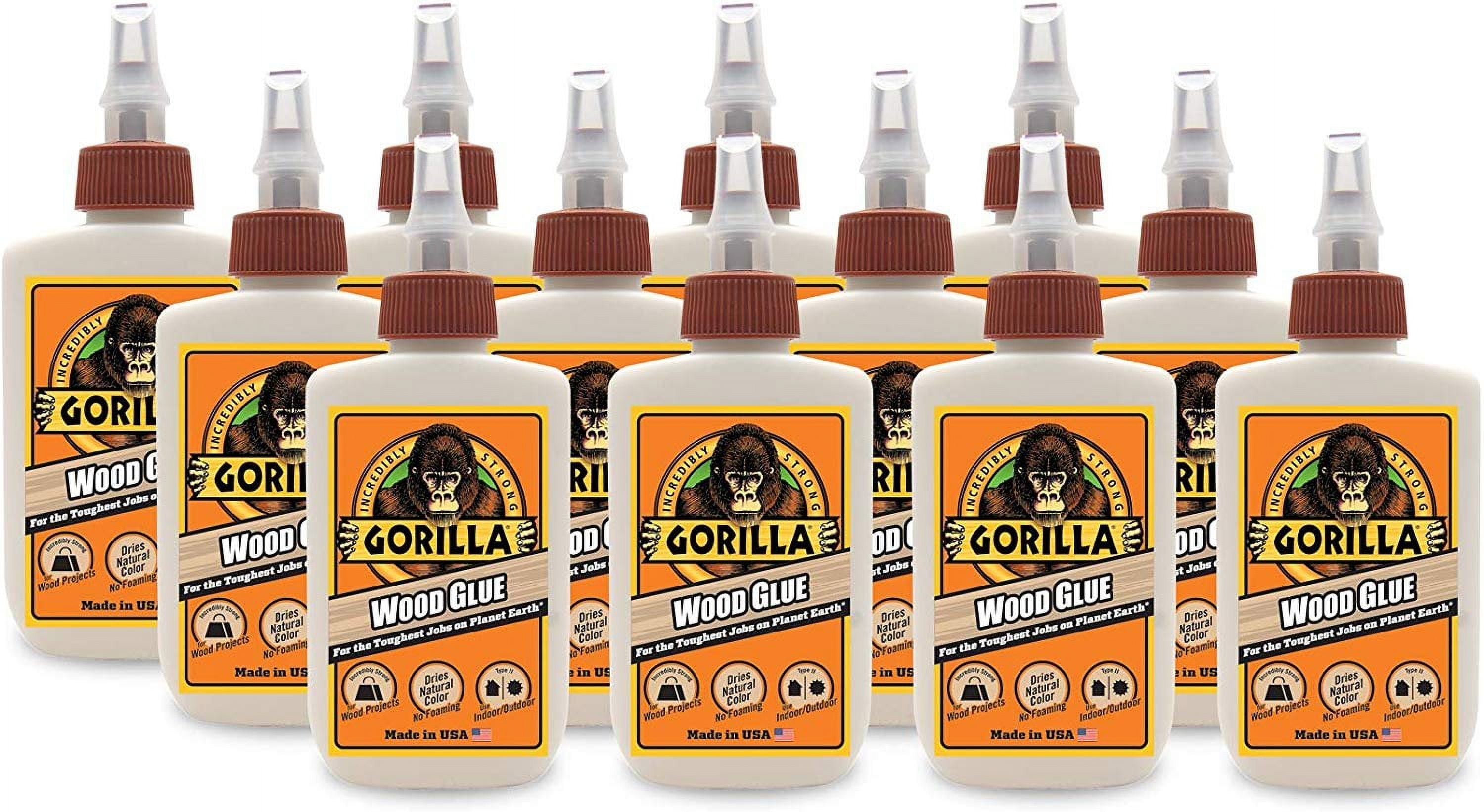  Gorilla Kids School Glue, 4 Ounce. Bottle, White, (Pack of 6) :  Office Products