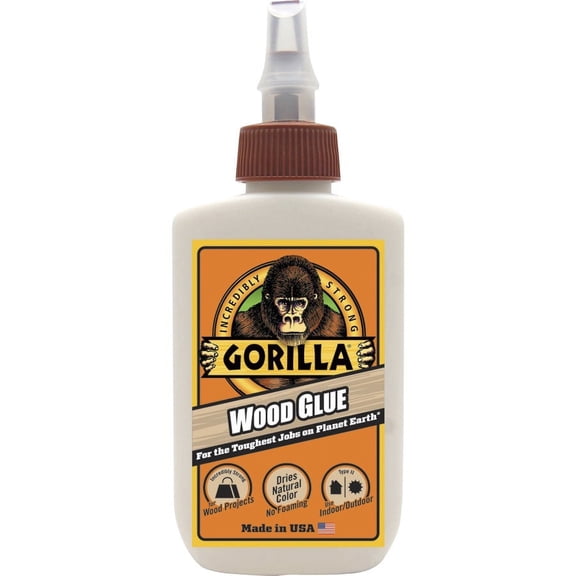 Gorilla Wood Glue - 4 oz - 1 Each - Off White | Bundle of 5