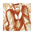 thumbnail image 1 of Gorilla in Moonlight. - Canvas, 1 of 25