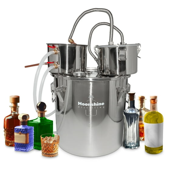GorillaRock Distilling Equipment | Water Distiller | Stainless Steel | 8 Gal (30L)