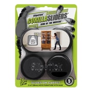 GorillaSliders Premium Furniture Sliders for Carpet & Rugs 16 Pieces Reusable 2-1/4 Inch Round Furniture Movers for Sliding Furniture Easily, Plastic Slider Feet Coasters, CB130