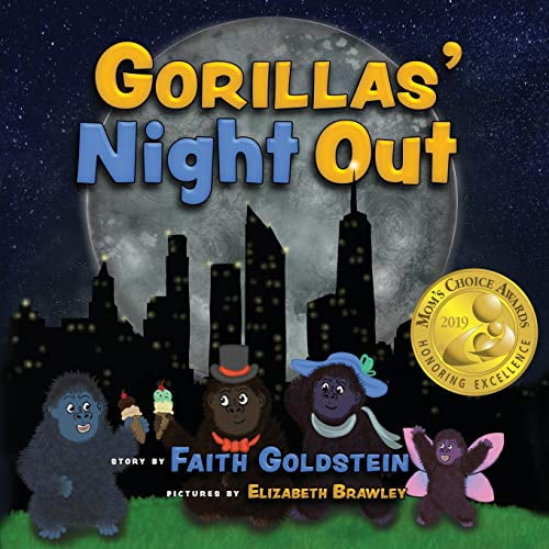 Pre-Owned Gorillas' Night Out (Paperback 9781948080606) by Faith Goldstein