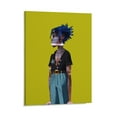 thumbnail image 1 of Gorillaz 2D Decorative Painting Canvas Wall Poster Art Picture Painting Gift Living Room Posters Bedroom Painting Decor, 1 of 8