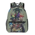 thumbnail image 1 of Gorillaz Animation Band Backpack Shoulders Laptop Daypack Student School Bag Satchel Bookbag Unisex Travel Bag Rucksack Knapsack, 1 of 6