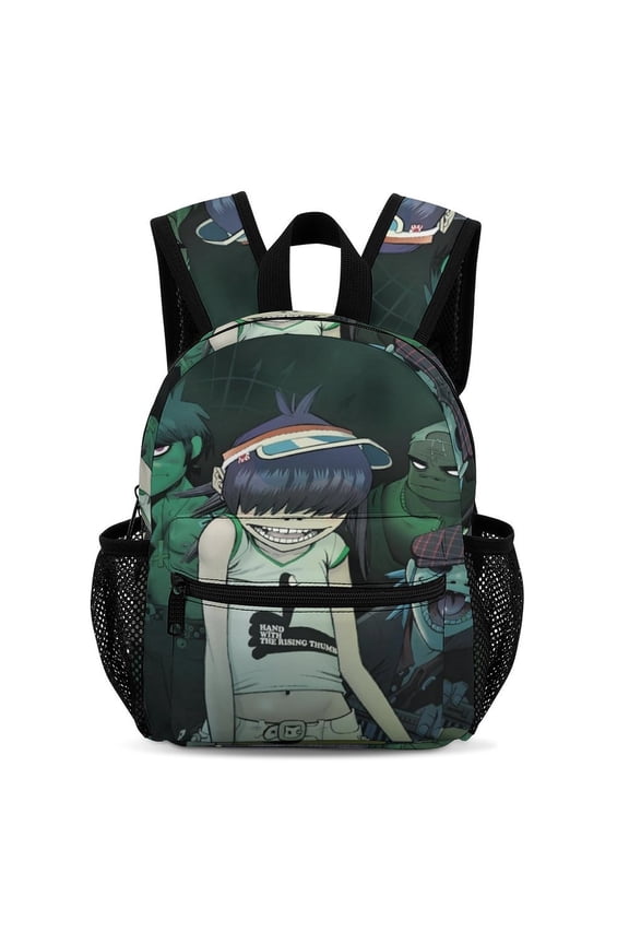 Gorillaz Backpack 13 Inch Bookbag Casual Daypack Travel Backpacks for Work Hiking Camping