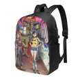 thumbnail image 1 of Gorillaz Backpack School Bag Bookbag Satchel Laptop Daypack With USB Headphone Charging Port Unisex Travel Bag Rucksack, 1 of 8