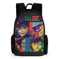 thumbnail image 1 of Gorillaz Backpack Schoolbag Casual Daypack Rucksack Bookbags Lightweight Gym Bag, 1 of 8