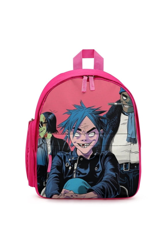 Gorillaz Backpacks Lightweight Bookbags Casual Daypack For Travel Hiking Work