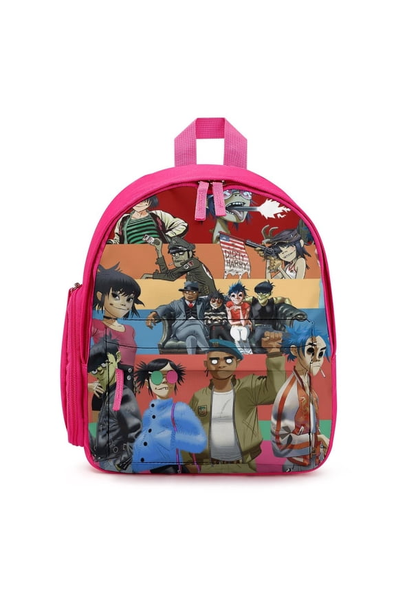 Gorillaz Backpacks Lightweight Bookbags Casual Daypack For Travel Hiking Work