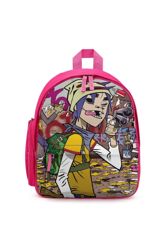 Gorillaz Backpacks Lightweight Bookbags Casual Daypack For Travel Hiking Work