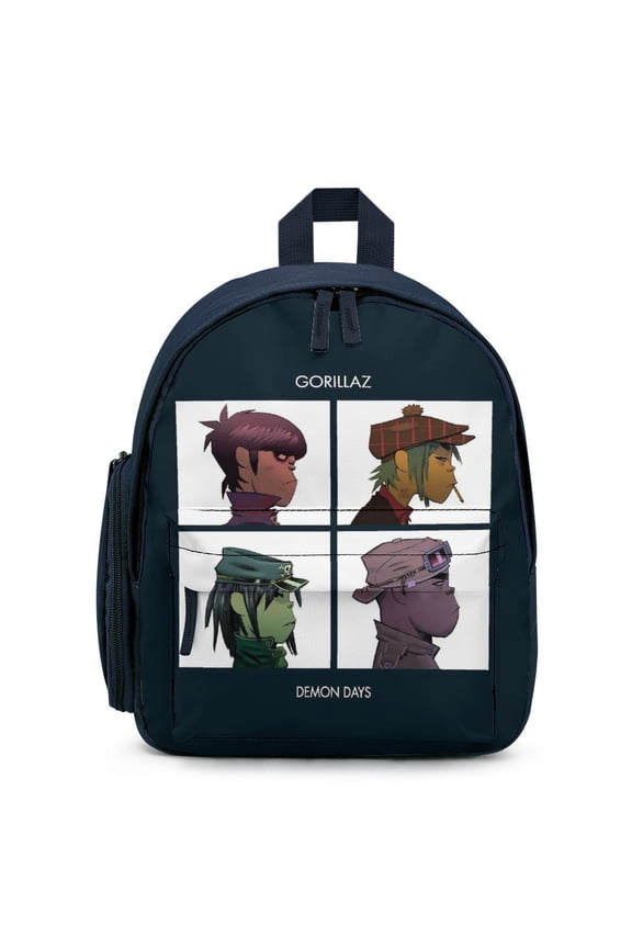 Gorillaz Backpacks Lightweight Bookbags Casual Daypack For Travel Hiking Work