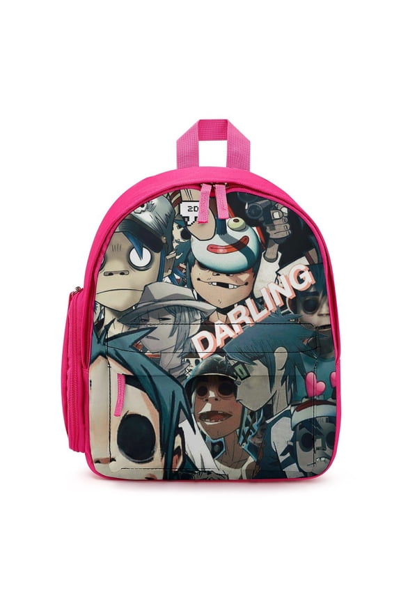 Gorillaz Backpacks Lightweight Bookbags Casual Daypack For Travel Hiking Work