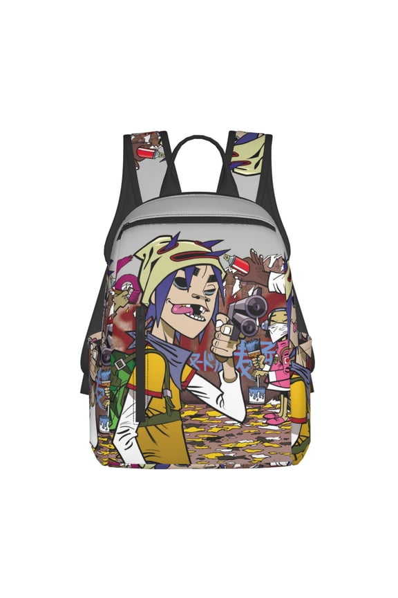 Gorillaz Backpacks Travel Laptop Backpack Lightweight Bookbags Casual Daypack