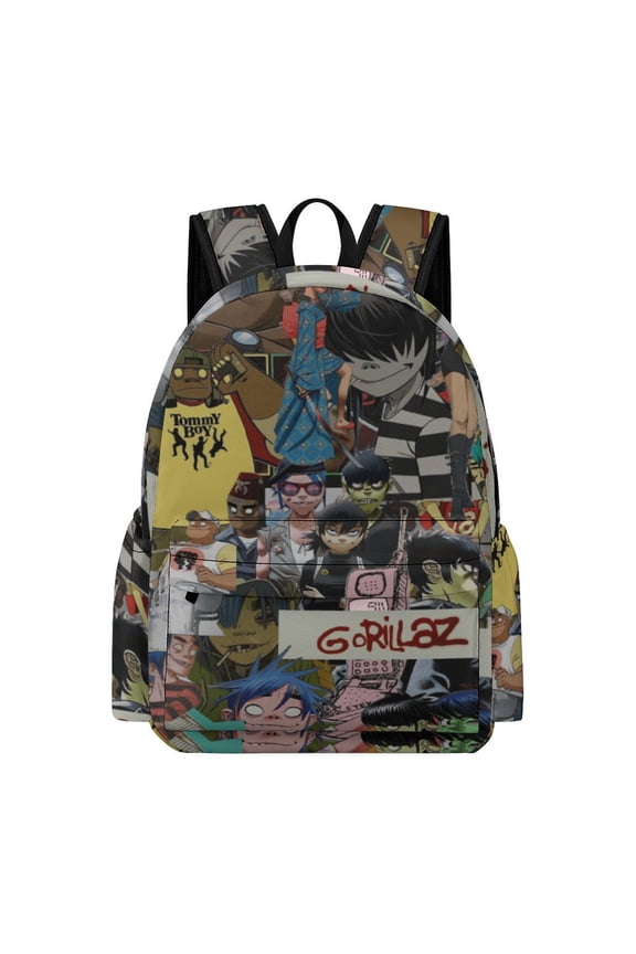Gorillaz Backpacks Travel Laptop Backpack Lightweight Bookbags Casual Daypack