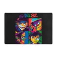 thumbnail image 1 of Gorillaz Carpet 36"X24" Flannel Floor Mat Washable Non-Slip Mat For Living Room, Bedroom & Office, 1 of 7