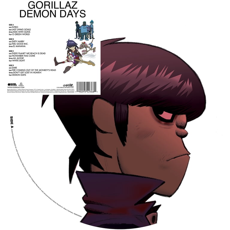 WB / Parlophone, Vinyl Album, Demon Days, Double Picture Disc