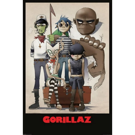 Gorillaz - Family Portrait poster