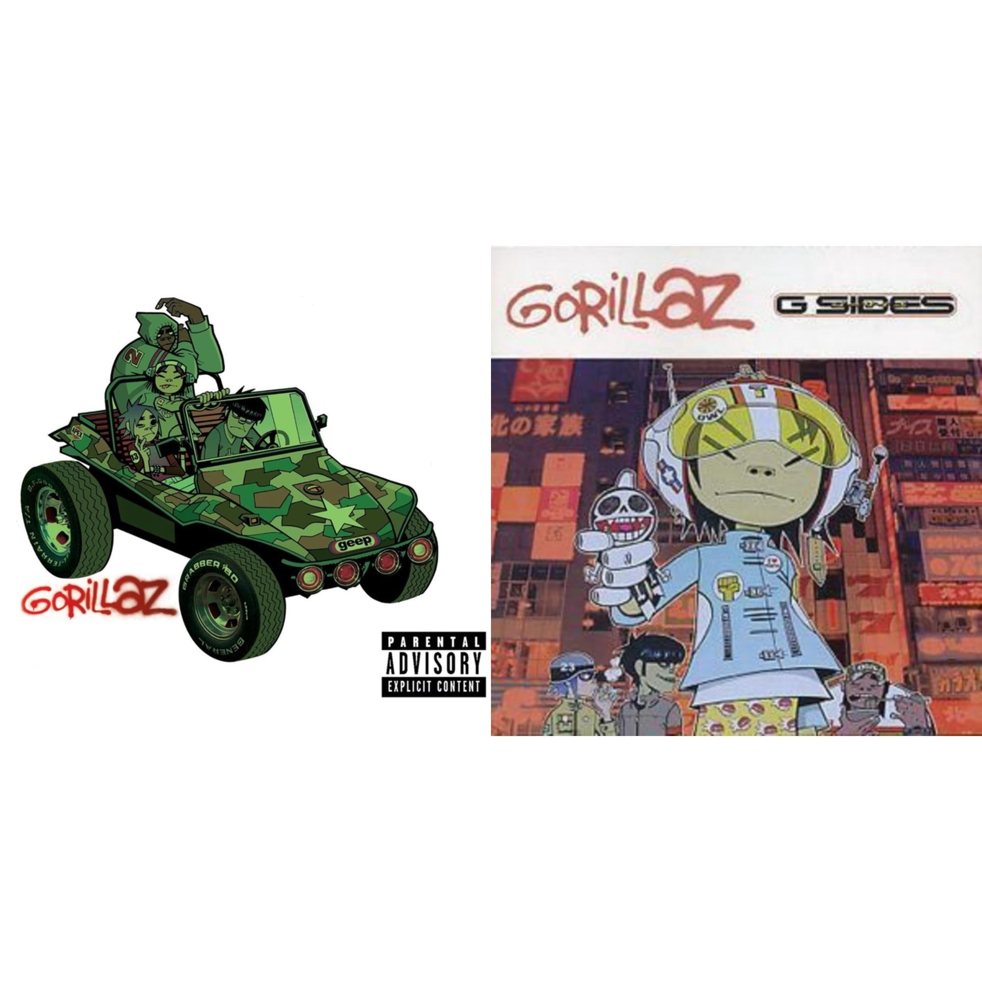 Gorillaz Music Wall: Vinyl Records, CDs & Cassettes | Walmart
