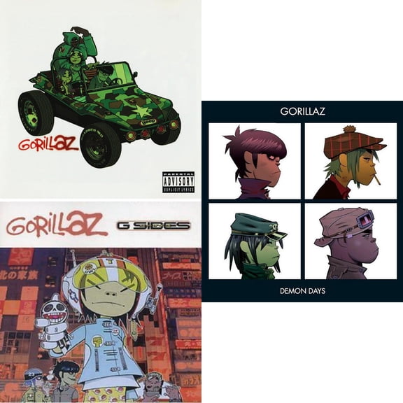 Gorillaz & G-Sides & Demon Days [CD Bundle]