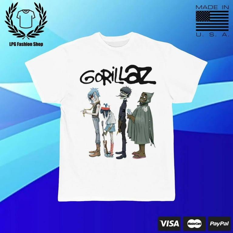 Gorillaz Graphic T-shirt - Walmart.com