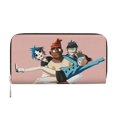 thumbnail image 1 of Gorillaz Members Leather Hand Wallet Card Bag Long Wallet Handbag PU Clutch Purse Storage Bag Zip Organizer With Card Slots, 1 of 8