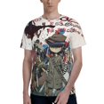 thumbnail image 1 of Gorillaz Men's Short-Sleeve T-Shirt Summer Casual Tee Top Breathable Crewneck T-Shirt Large, 1 of 7