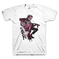 thumbnail image 1 of Gorillaz Men's Sitting Pink T-Shirt White 3X-Large | Officially Licensed Merchandise, 1 of 4