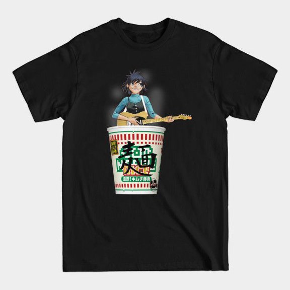 Gorillaz Music Band Noodle Blue T-shirt Sizes S-5XL