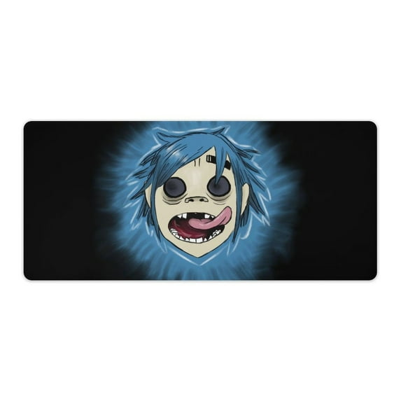 Gorillaz Singer Mouse Pad No-sliped Large Mousepad Extended Gaming Desk Mat Stitched Edge Keyboard Mat