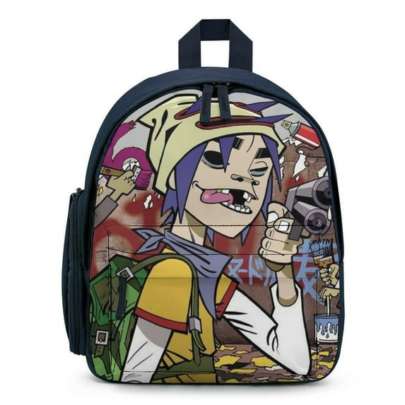Gorillaz Small Backpack Lightweight & Durable School Bag Large Capacity Printed Rucksack Schoolbag